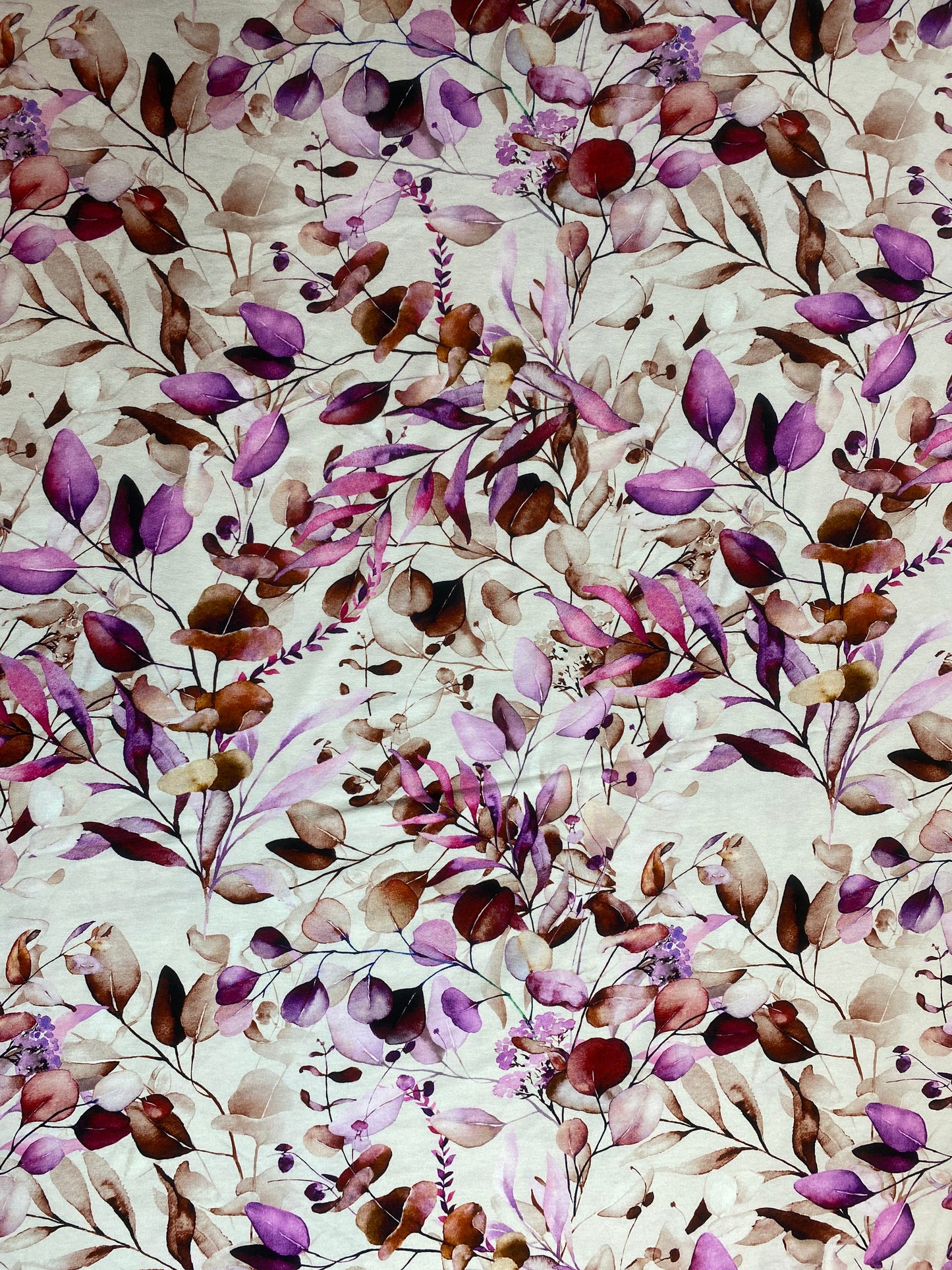 Floral Viscose Knit Jersey 1.5 Yds