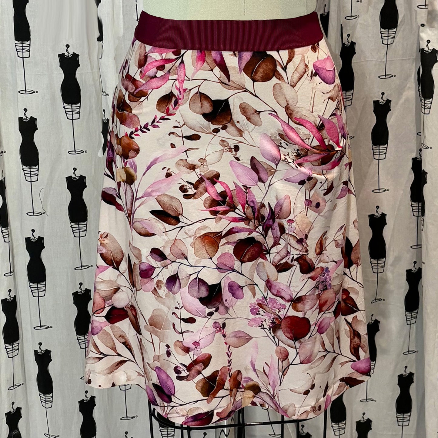 Sewing Kit -Kim Skirt Pattern + Fabric