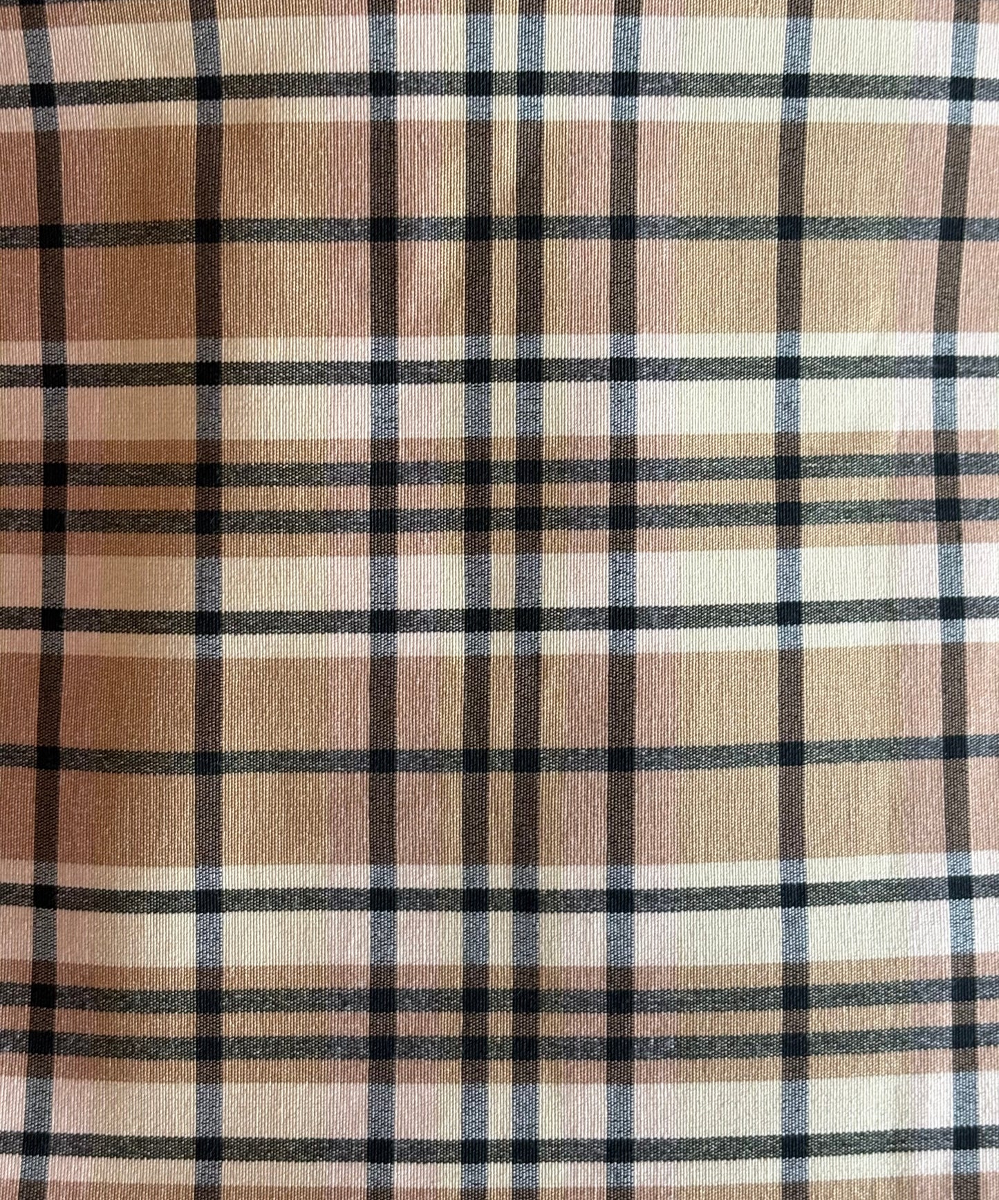 Plaid Woven with Lycra