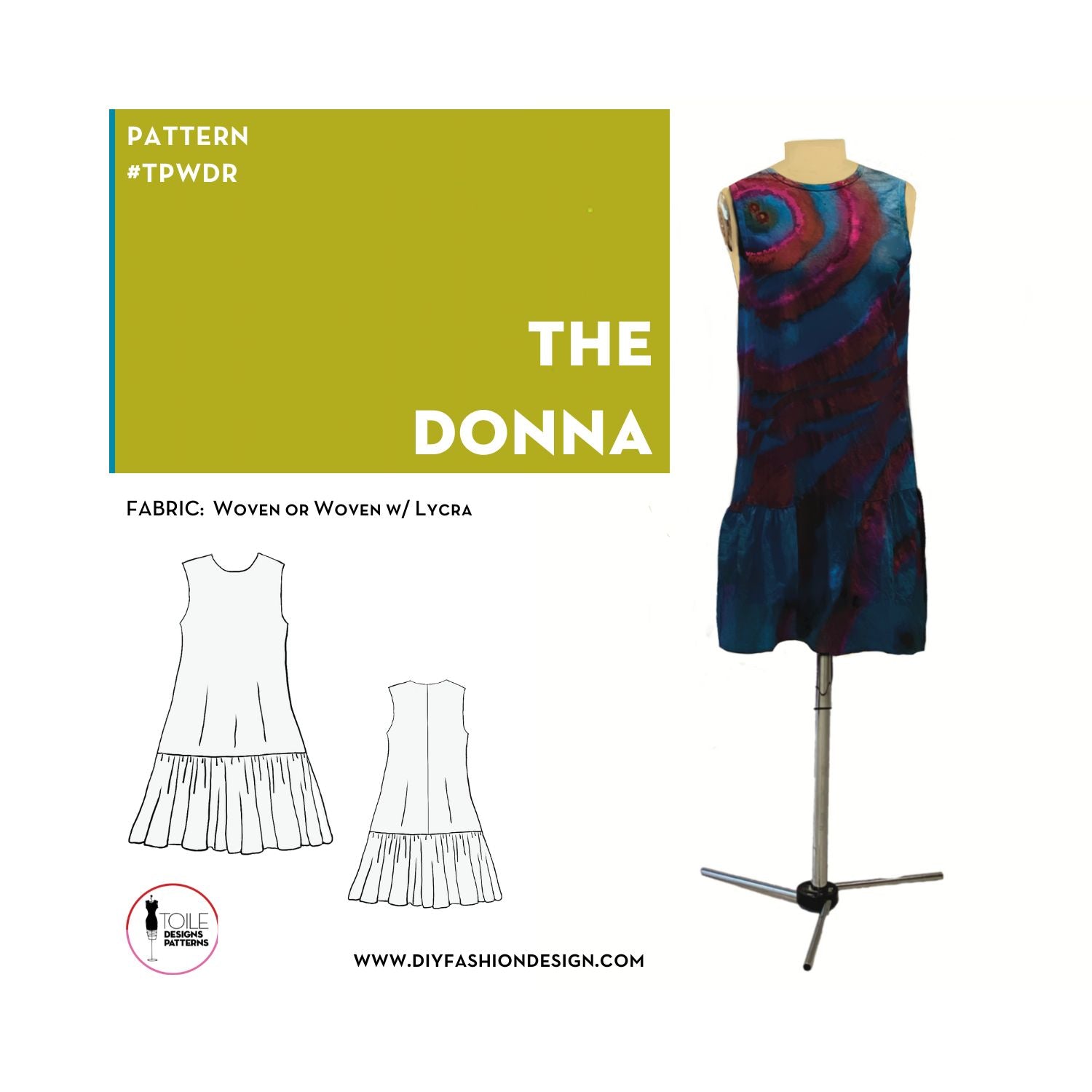 Toile Designs Sewing Patterns – DIY FASHION DESIGN