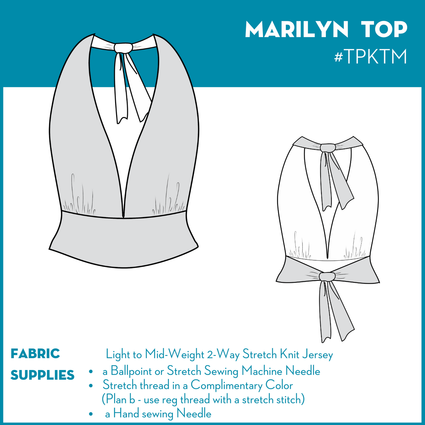 Marilyn Top Sewing Pattern